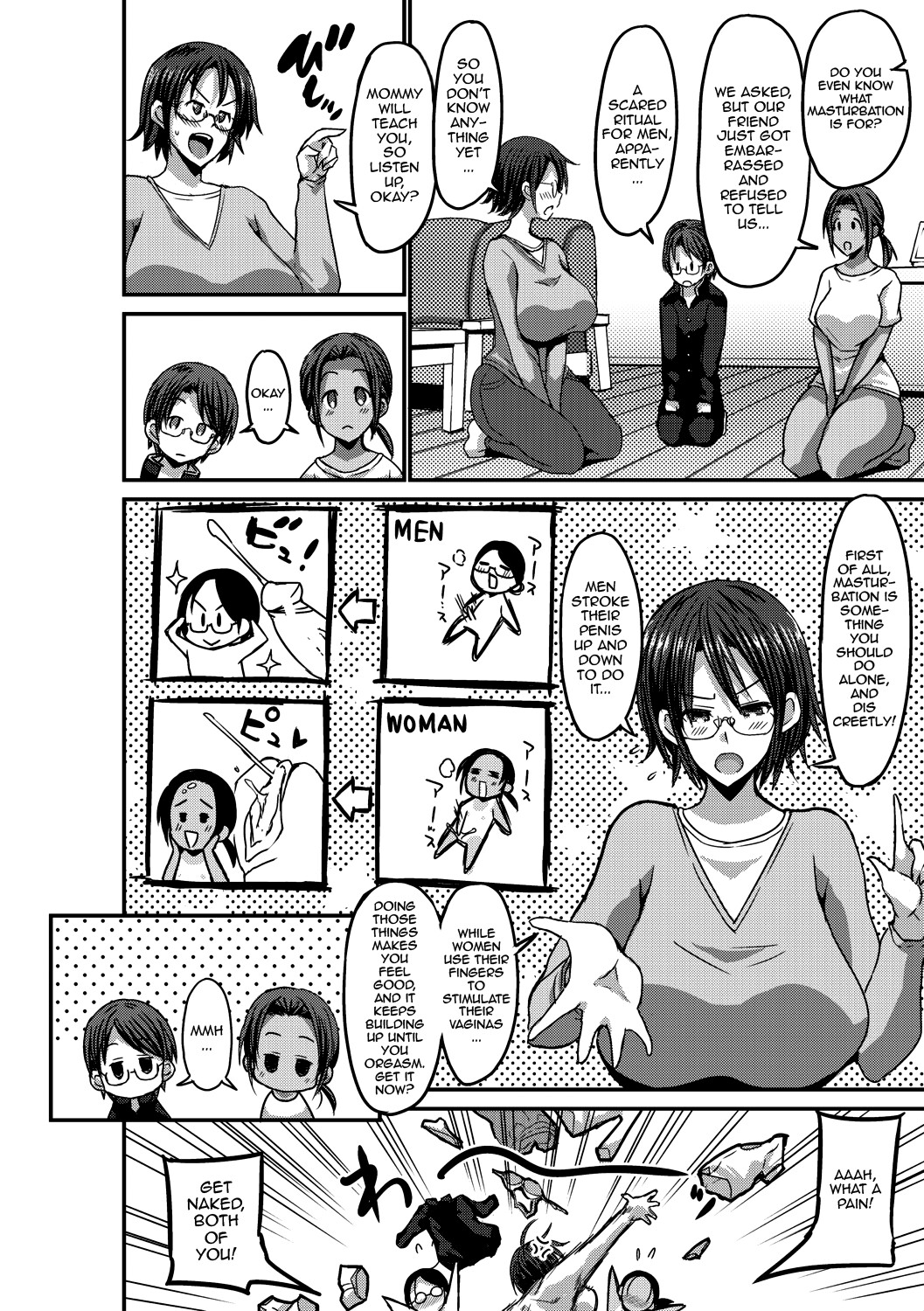 Hentai Manga Comic-Were My Mother And Sisters Always Sluts That Let Themselves Get Fucked Raw 24/7?-Chapter 6-2